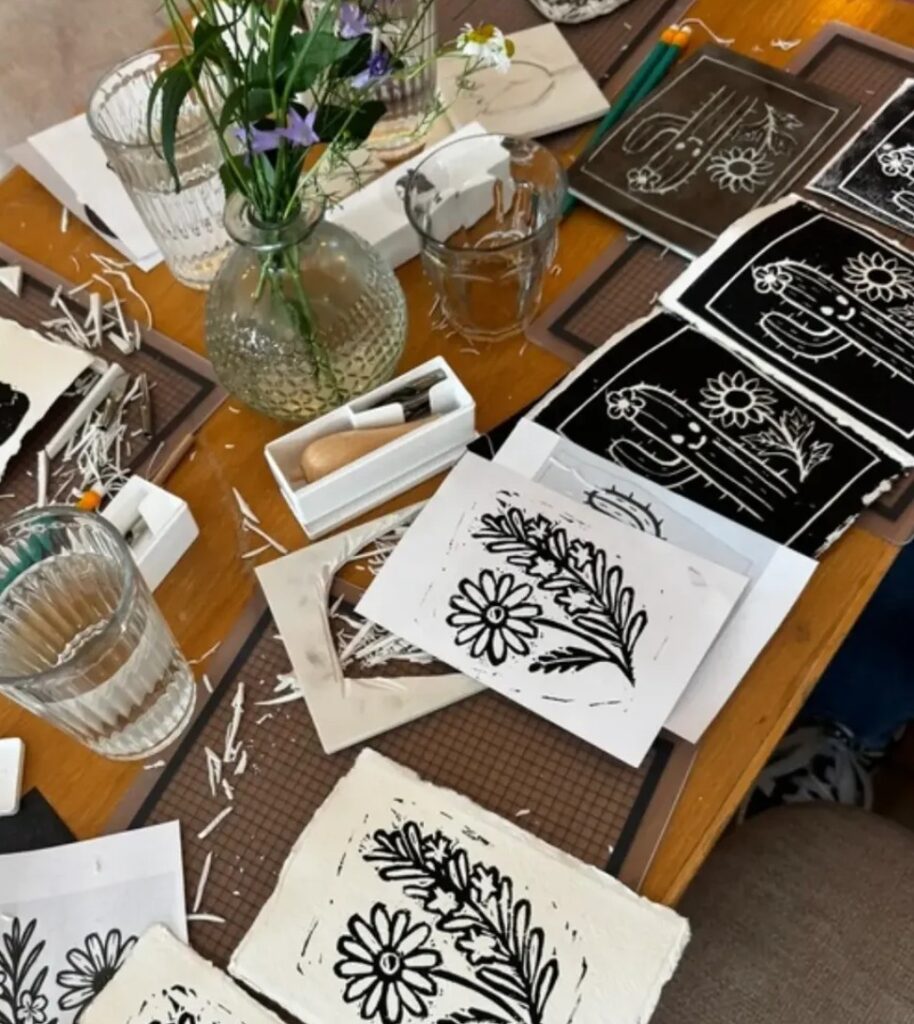 Workshop Linoprint in Joure