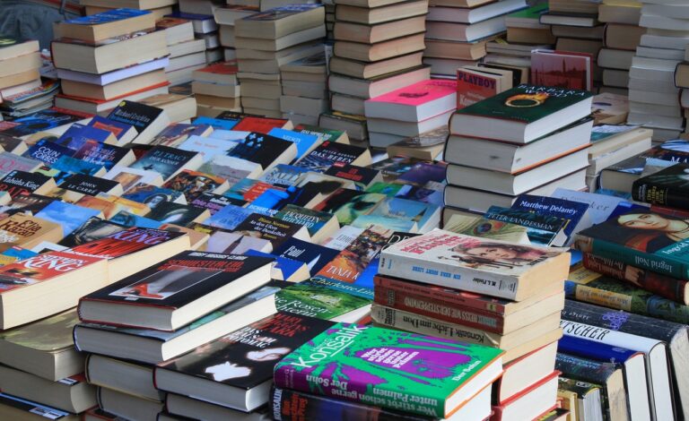 Boekenmarkt in de Hobbe van Baerdt kerk — markt-eten in Joure